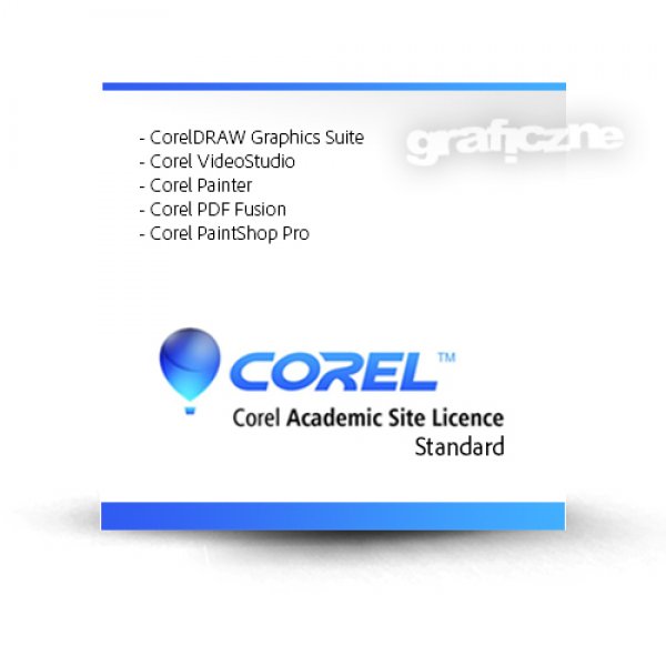 Corel Academic Site Licence Standard Poziom 1 – wykup