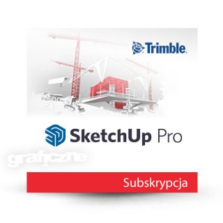Trimble SketchUp Pro PL Win/Mac BOX – Subskrypcja 1 rok (nowa licencja)