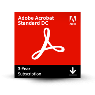Adobe Acrobat DC Standard MULTI Win/Mac – licencja na subskrypcję (3 lata) – 1 użytkownik ESD