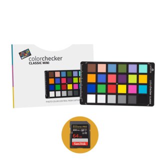 Calibrite ColorChecker Classic Mini z SD 64GB